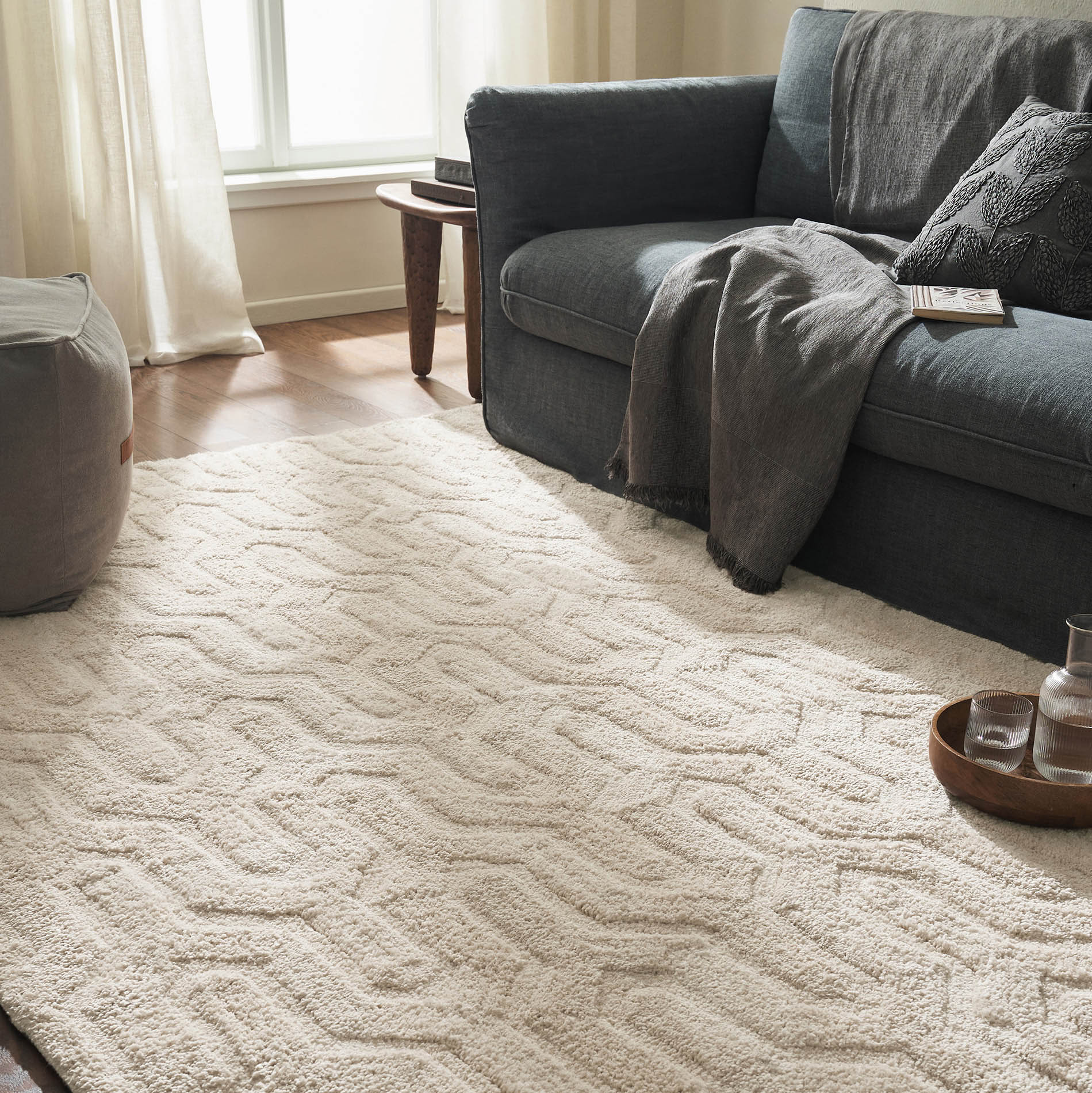 Χαλί 130x190cm GOFIS HOME Delaney Dove Beige 804/46