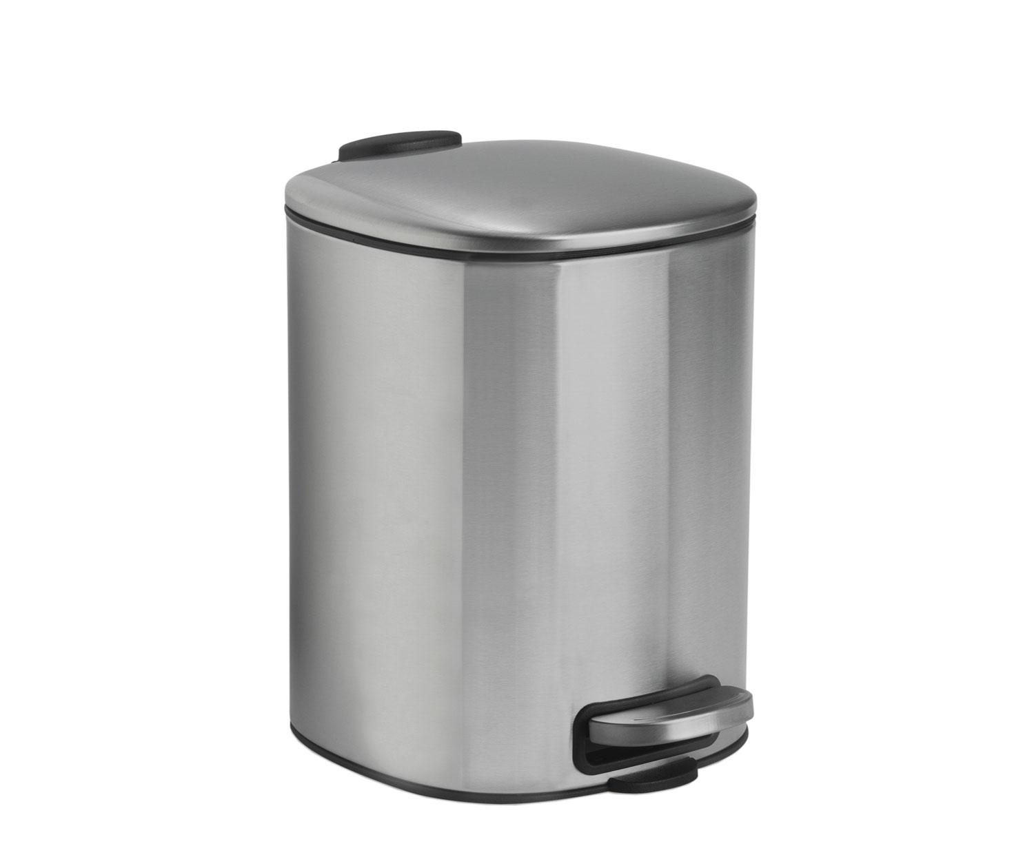 Andrea House - Κάδος Μπάνιου Stainless Steel 3L