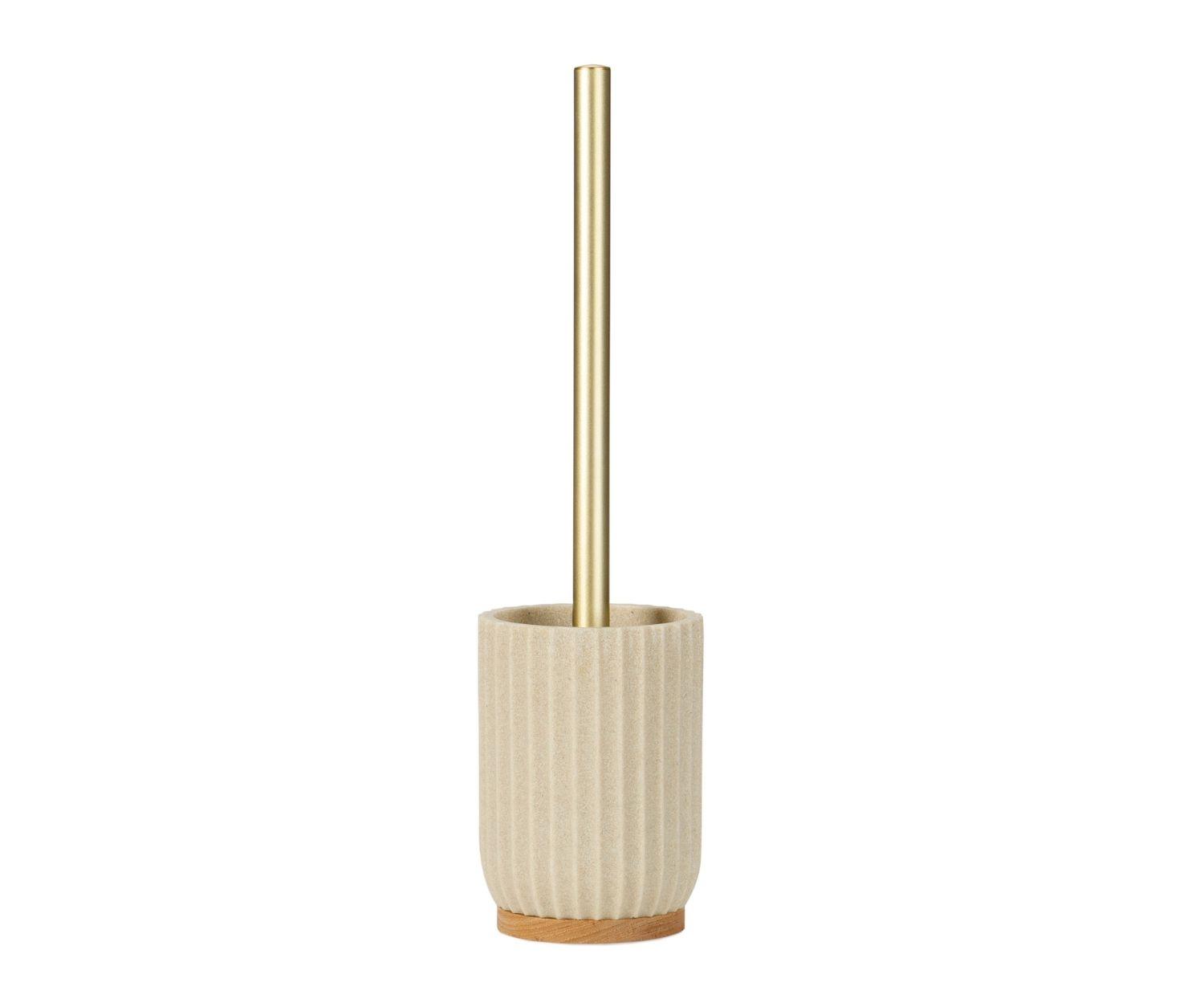 Andrea House - Πιγκάλ Μπάνιου Wood/Beige Resin
