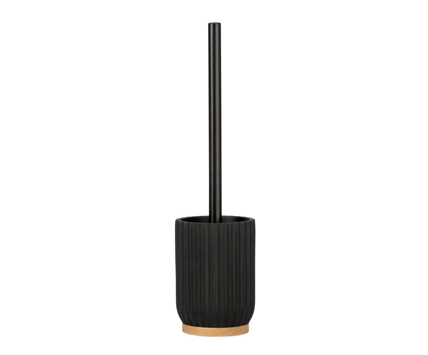 Andrea House - Πιγκάλ Μπάνιου Wood/Black Resin