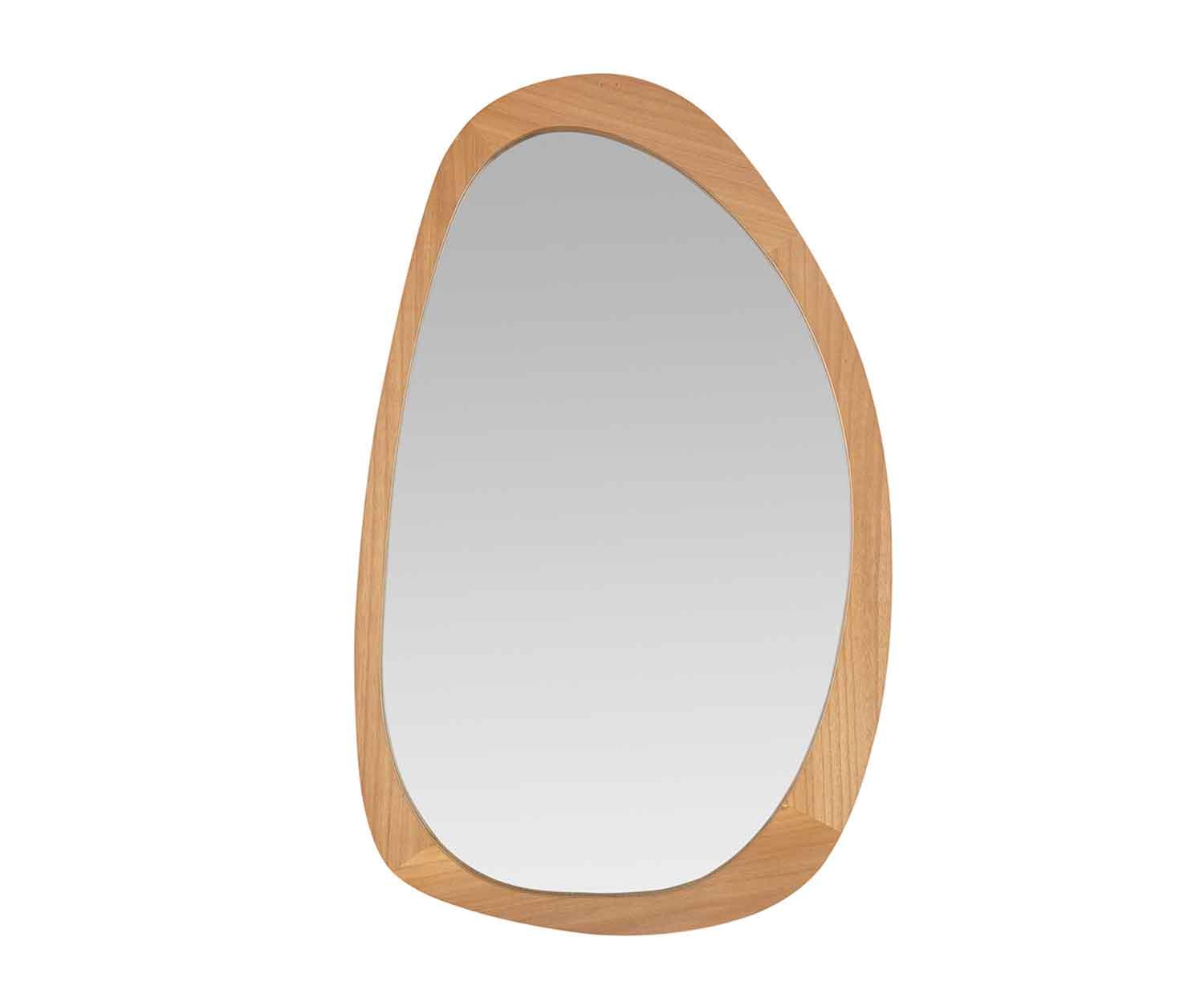 Andrea House - Καθρεφτης Τοίχου Wooden Irregular 50x80cm