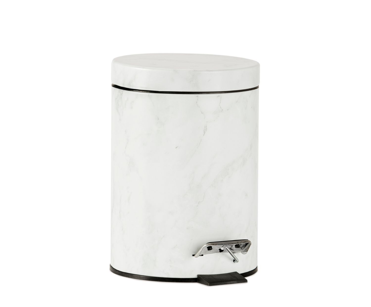 Andrea House - Κάδος Μπάνιου Marbleized White