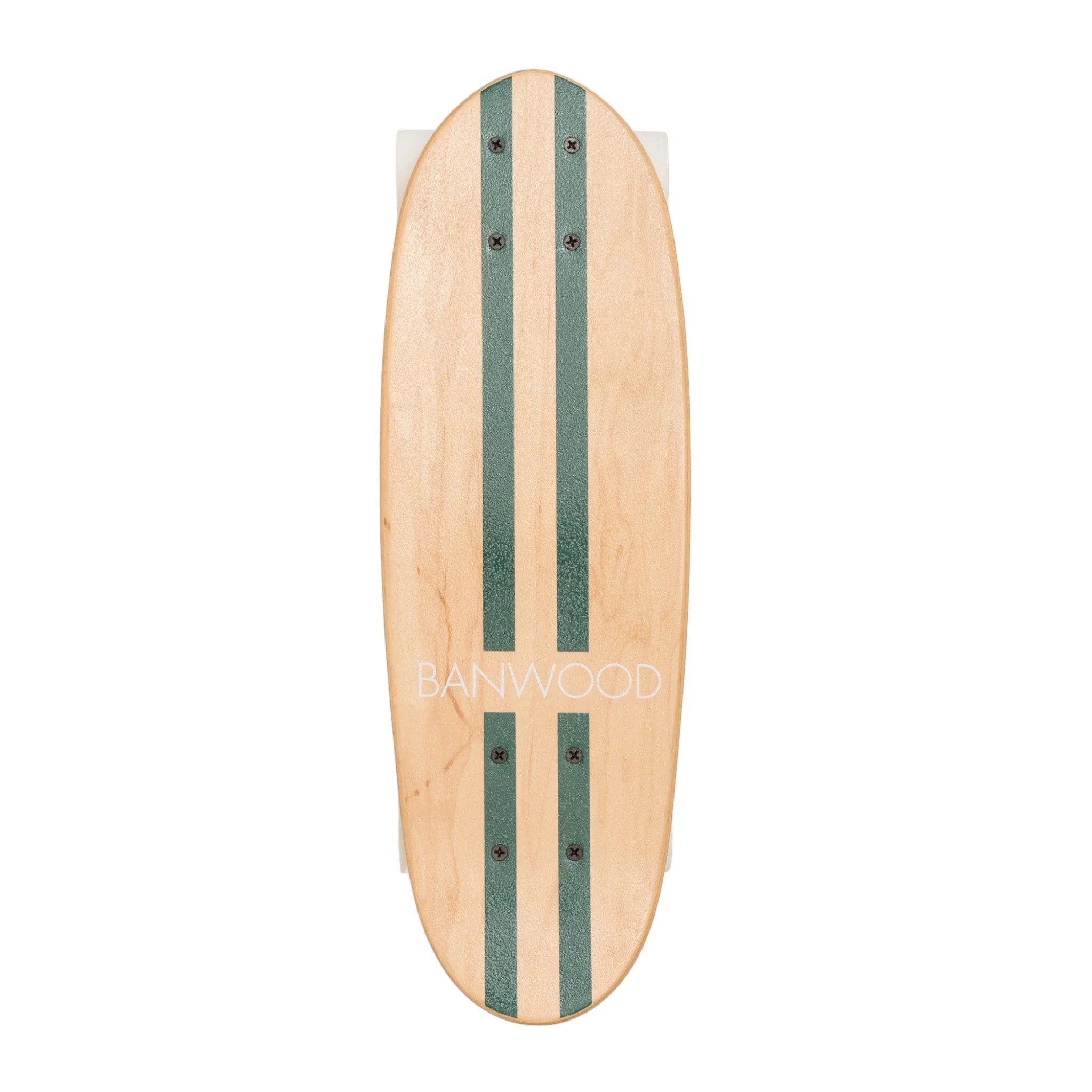 Banwood - Skateboard Πράσινο Ριγέ
