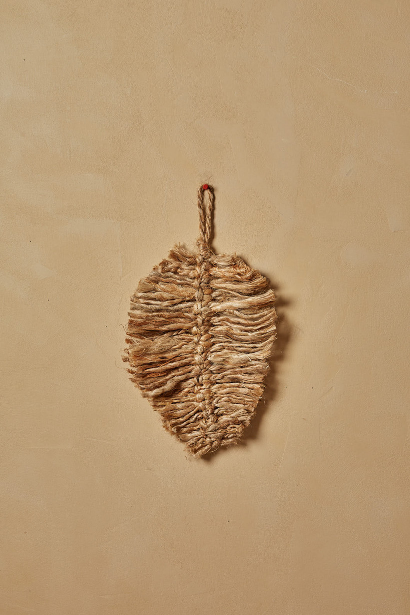 Calma House - Διακοσμητικό Τοίχου Jute Ural Natural 30x22cm