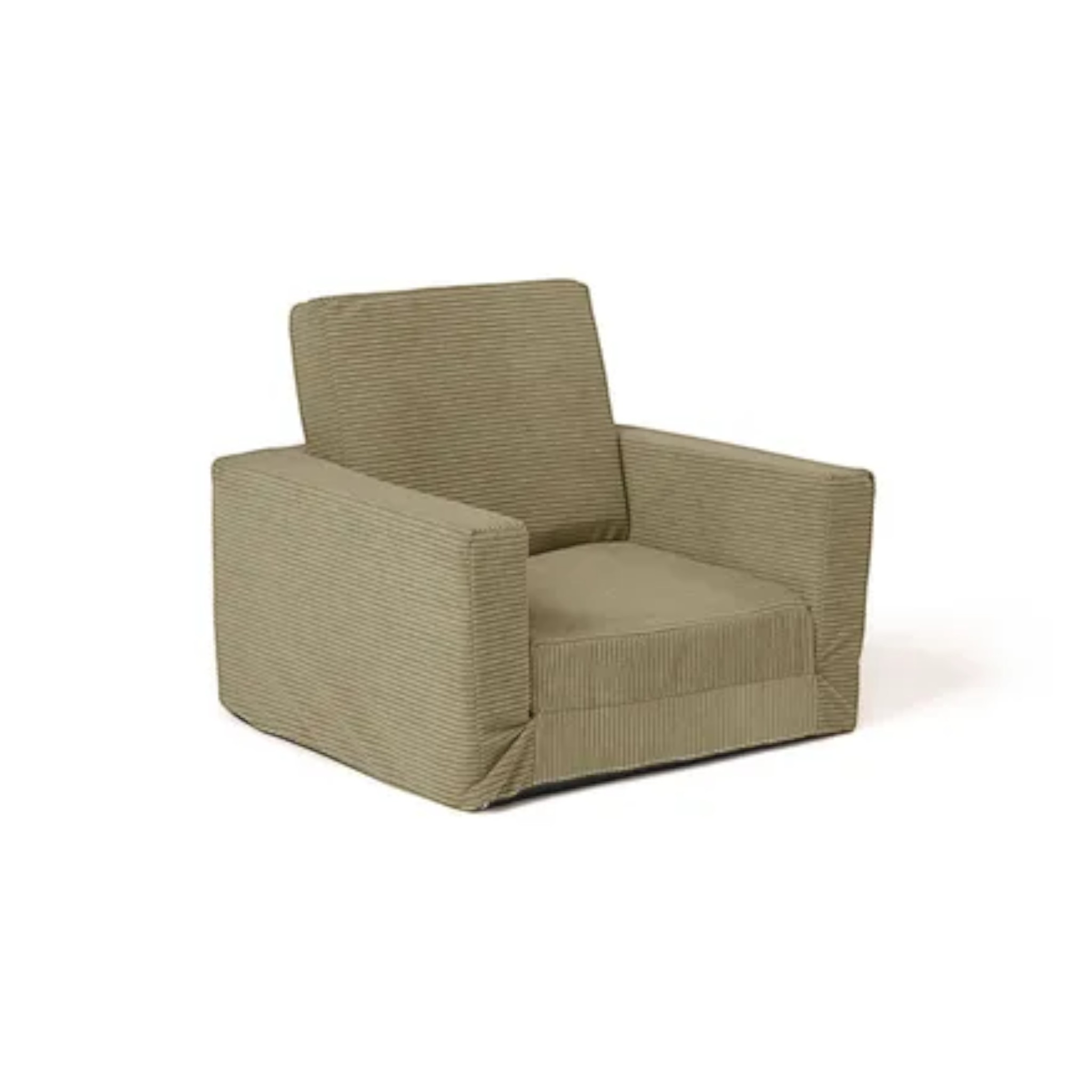 Kids Concept - Πτυσσόμενη Πολυθρόνα Kids Base Green
