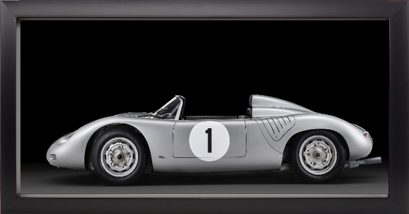 Brookpace Lascelles - Art Print Porsche 718 RSK Με Κορνίζα Black Box