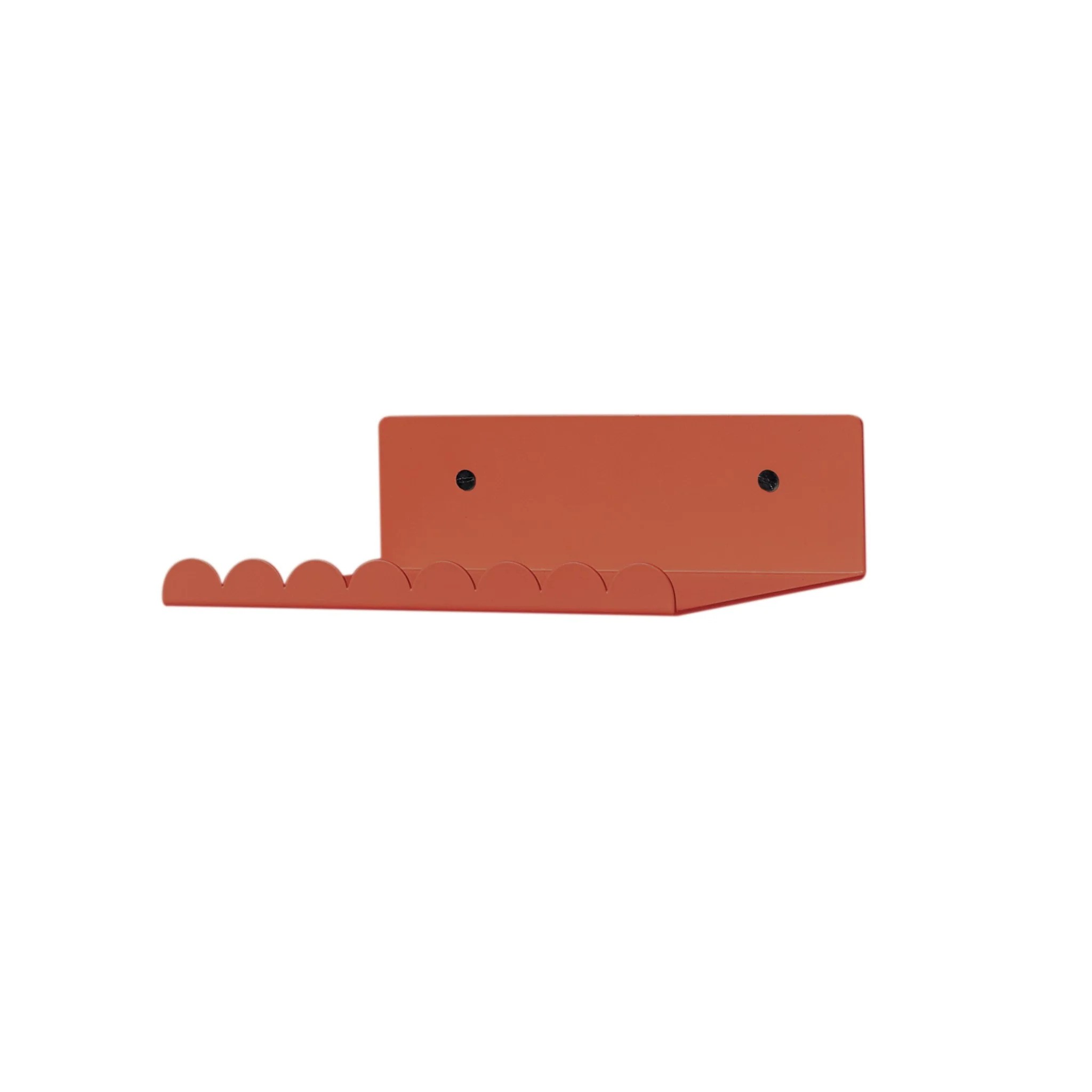 Nobodinoz - Vibes Ράφι Τοίχου Burnt Red 26x16cm