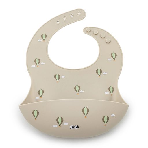 Noui Noui - Σαλιάρα Σιλικόνης Little Hot Air Balloon