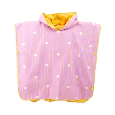 Quut - Παιδικό Πόντσο Κοχύλια Banana Pink