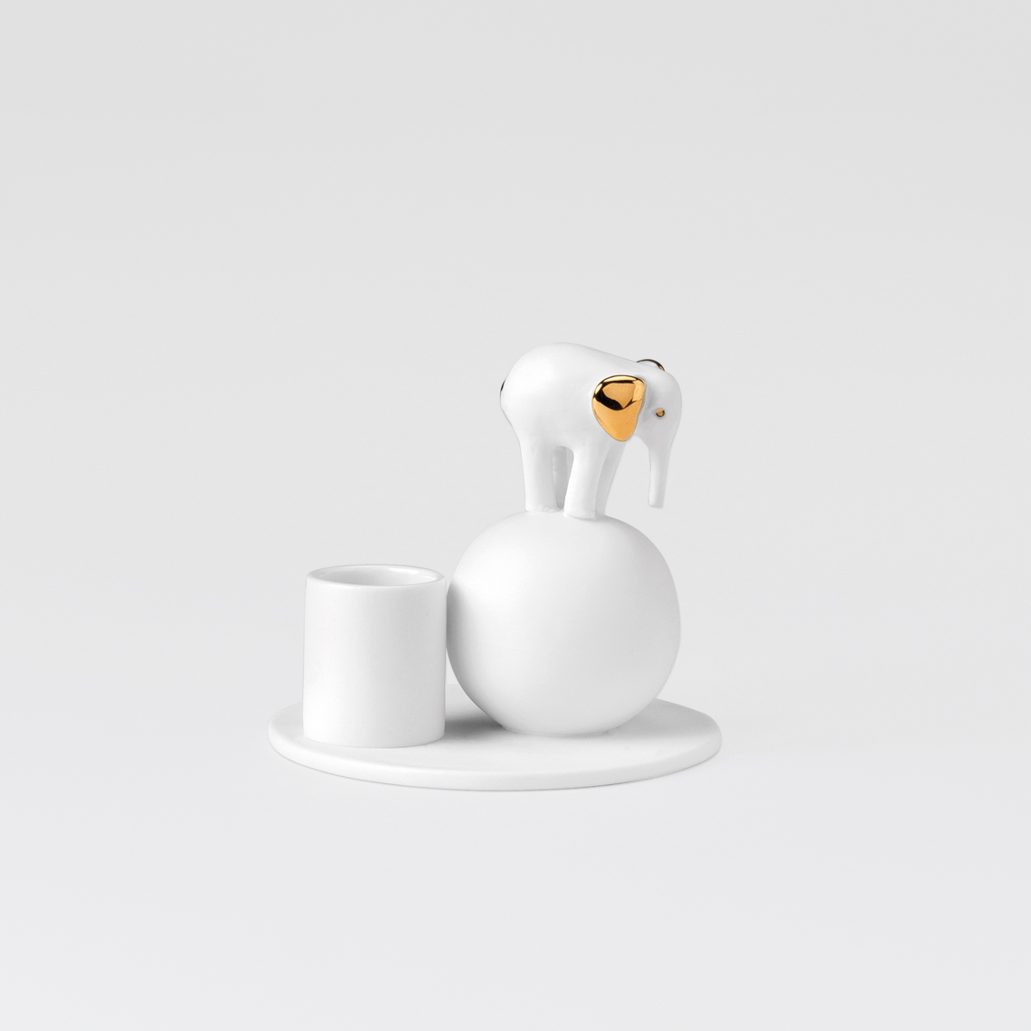 Trevoly - Πορσελάνινη Βάση Για Κερί Elephant