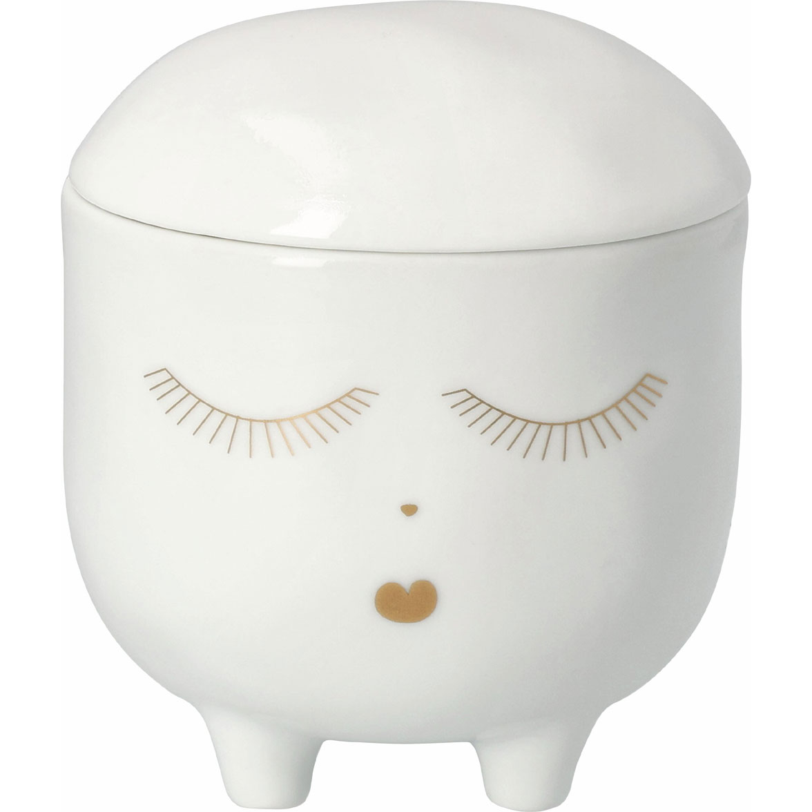 Trevoly - Πορσελάνινο Μπολ Με Καπάκι Μπάνιου Sunny