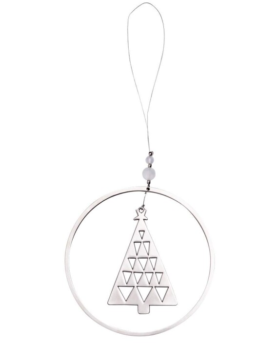 Raeder - Μεταλλικό Διακοσμητικό Christmas Tree Silver