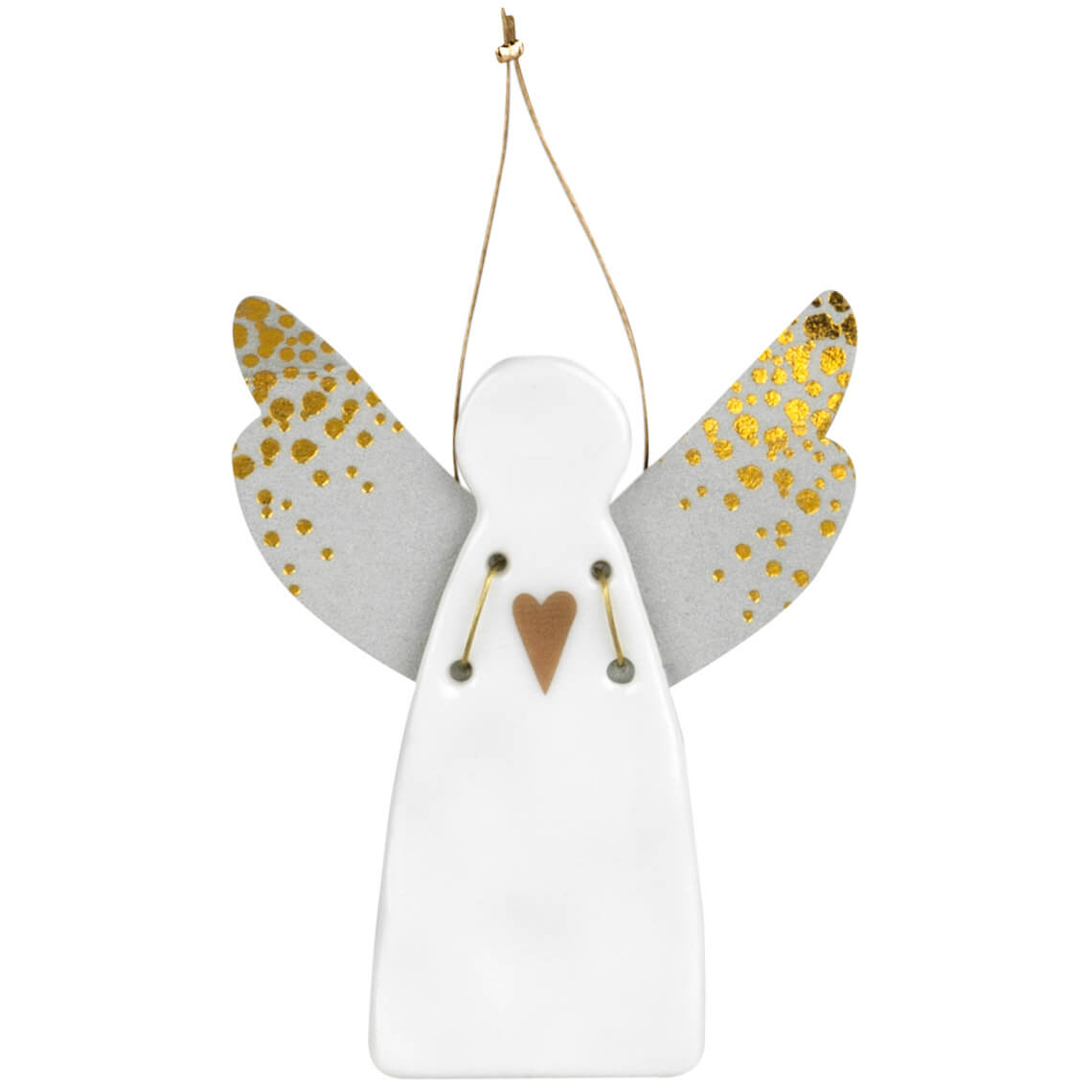 Raeder - Πορσελάνινο Αγγελάκι Heart Gold