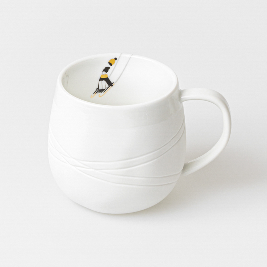 Raeder - Πορσελάνινη Κούπα Sled Runners Gold