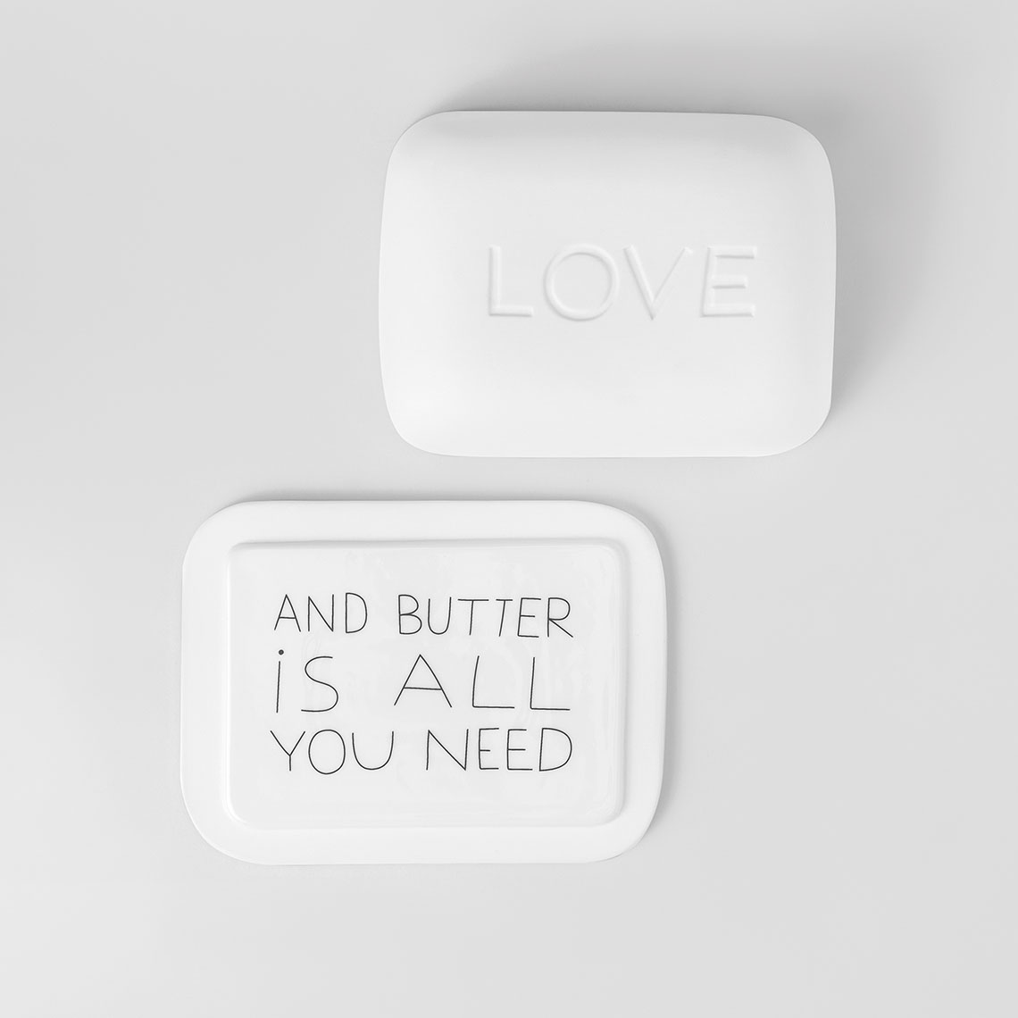 Raeder - Good Morning. Πορσελάνινη Θήκη Για Βούτυρο Love And Butter