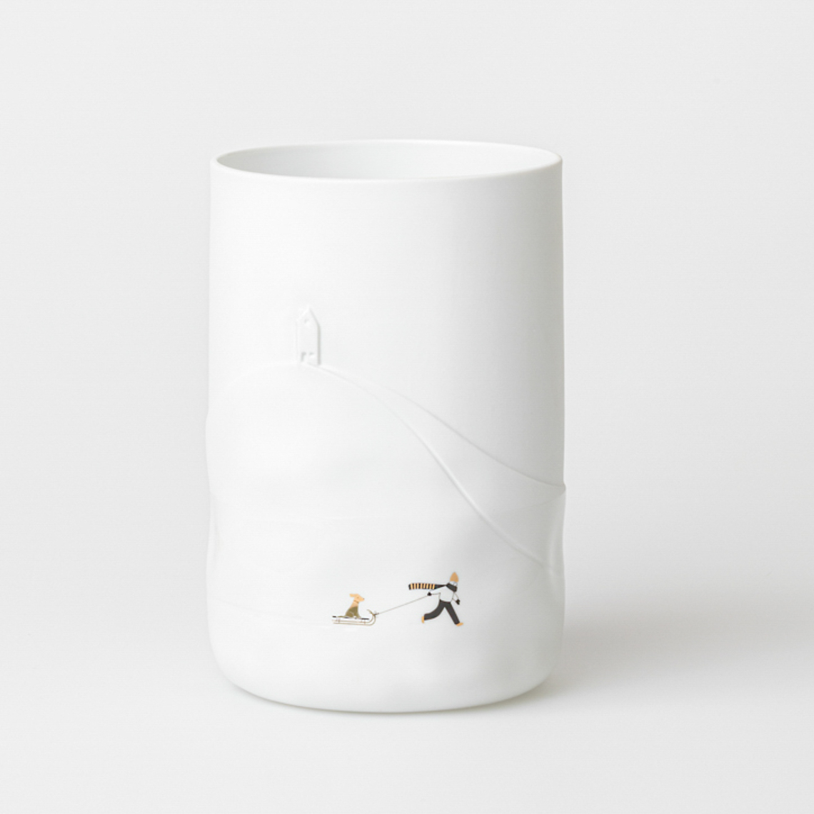 Raeder - Πορσελάνινο Βάζο "Dog Sled"