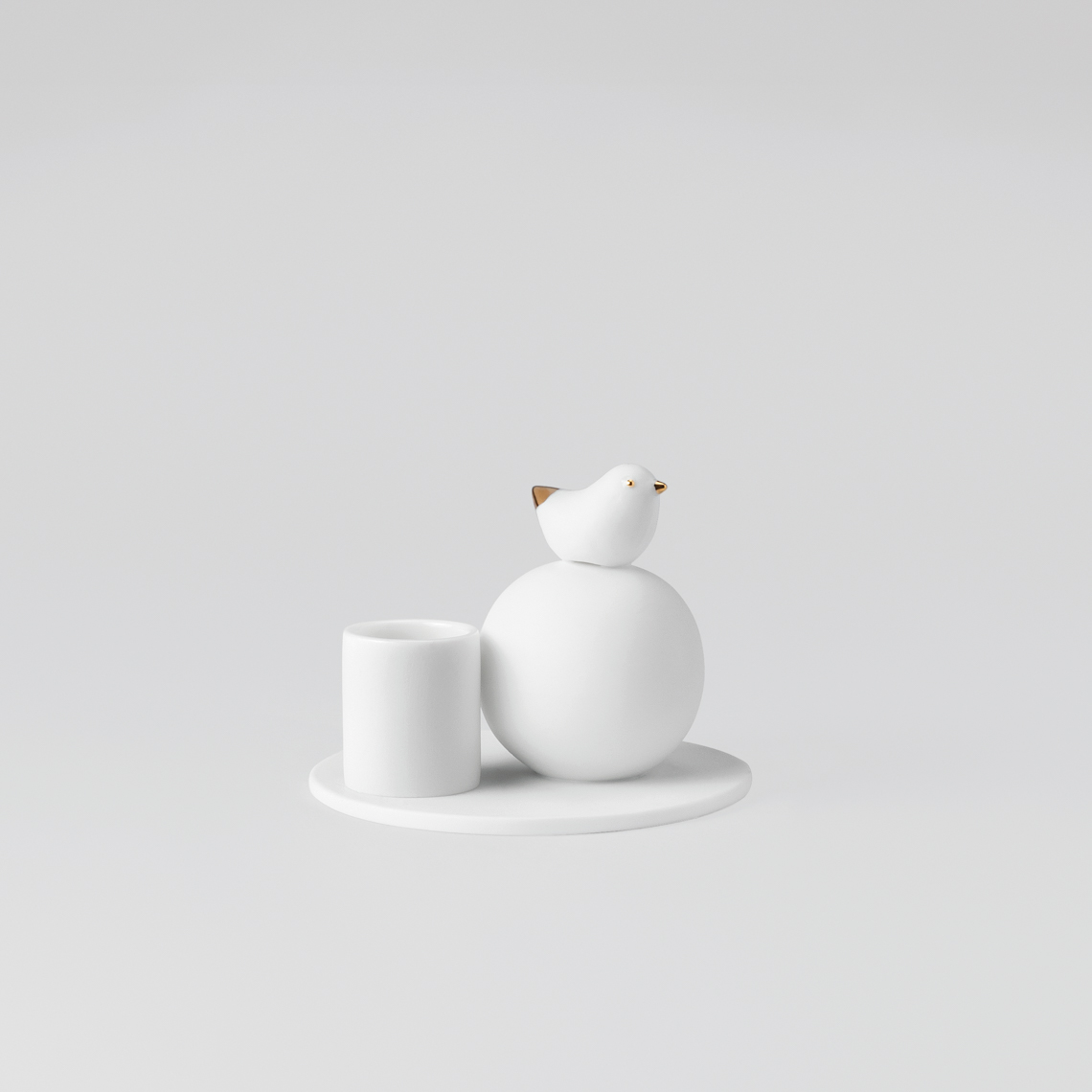 Trevoly - Πορσελάνινη Βάση Για Κερί Bird