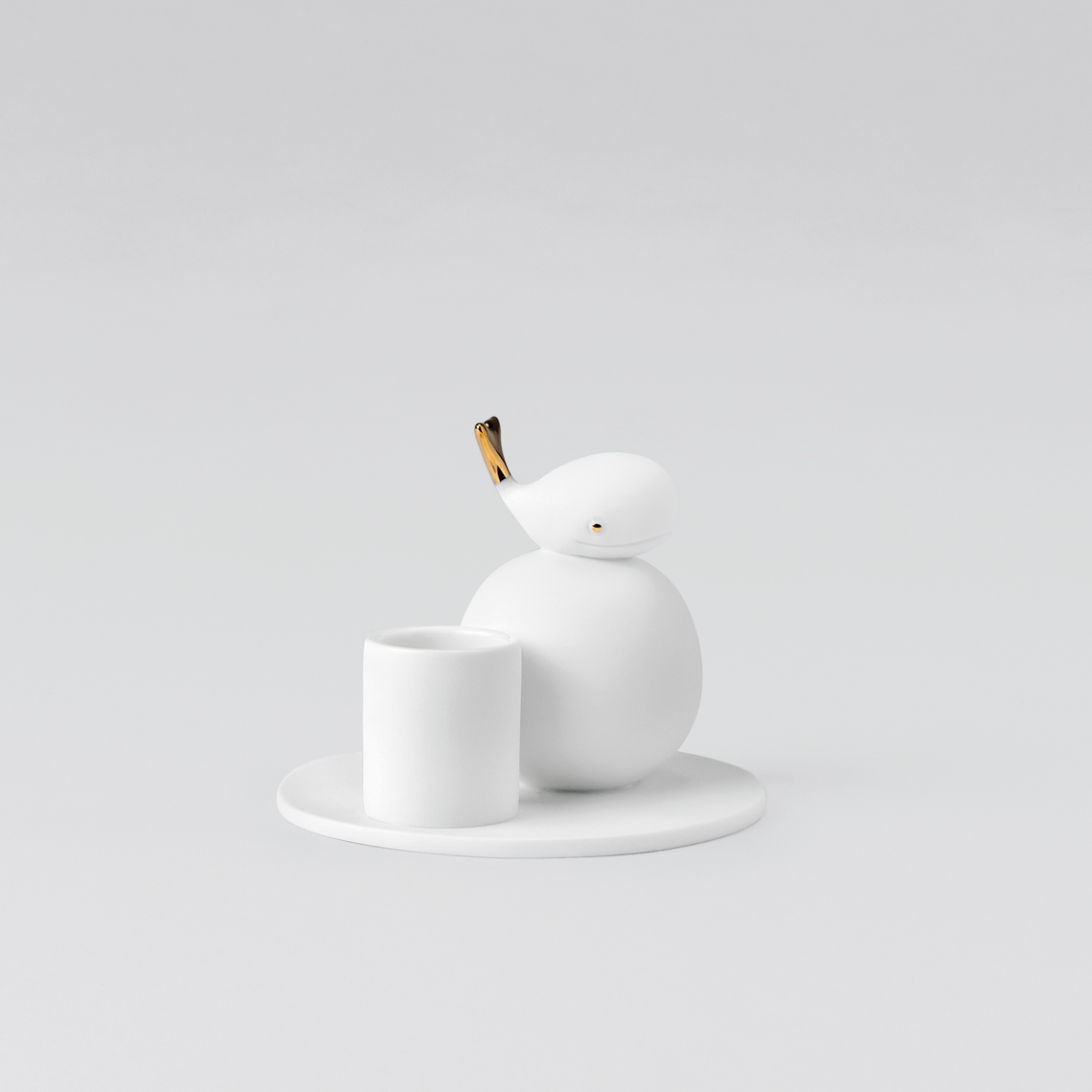 Trevoly - Πορσελάνινη Βάση Για Κερί Whale