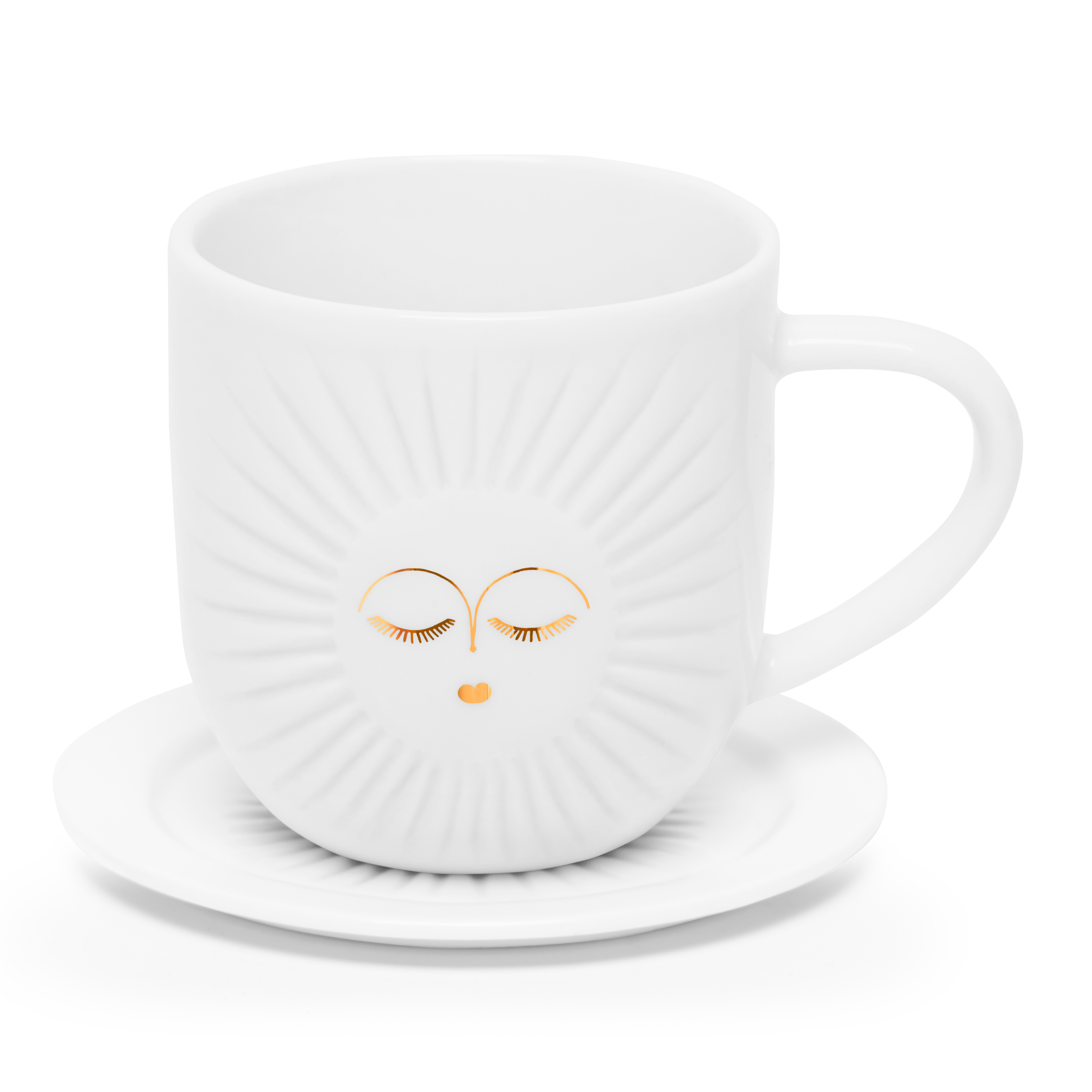 Trevoly - Πορσελάνινο Φλυτζάνι Espresso White Sun