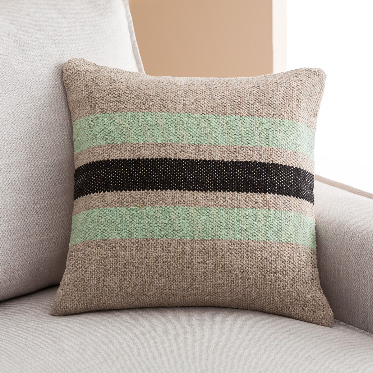 Gofis Home - Μαξιλαροθήκη Imka 43x43cm Sea Glass 236/38