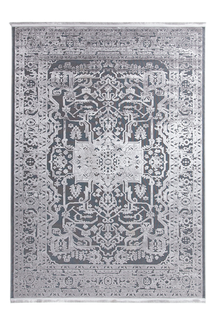 Χαλί Lotus Summer 2927 BLACK GREY Royal Carpet - 200 x 300 cm
